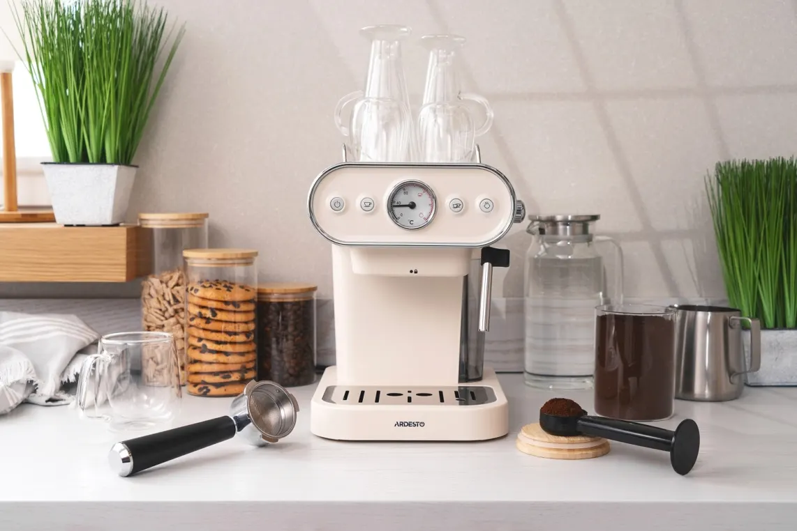 ყავის აპარატი Ardesto Coffeemaker FCM-E15BG