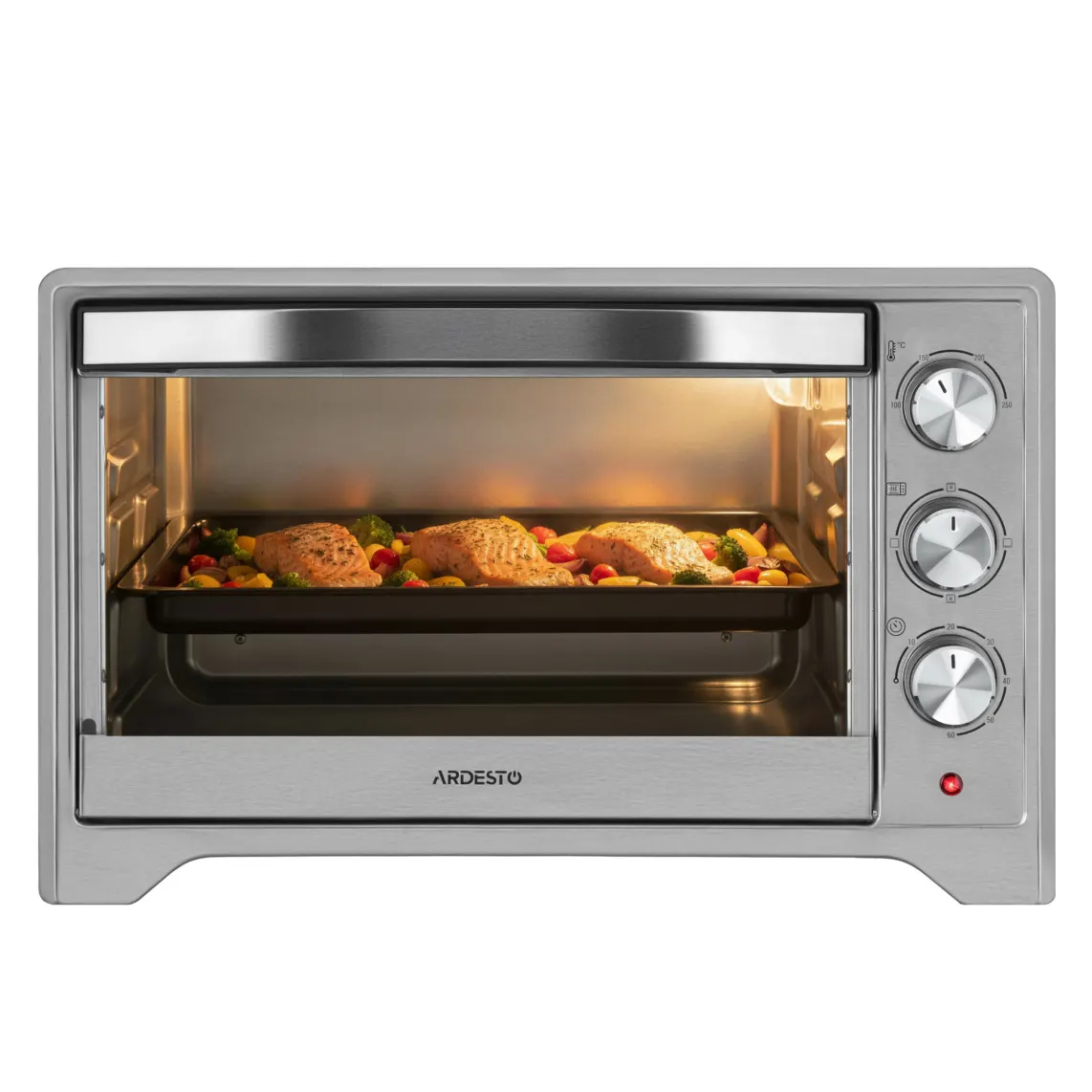 ელექტრო ღუმელი ARDESTO Electric oven, 33L, 1627W, mech., convection, grey