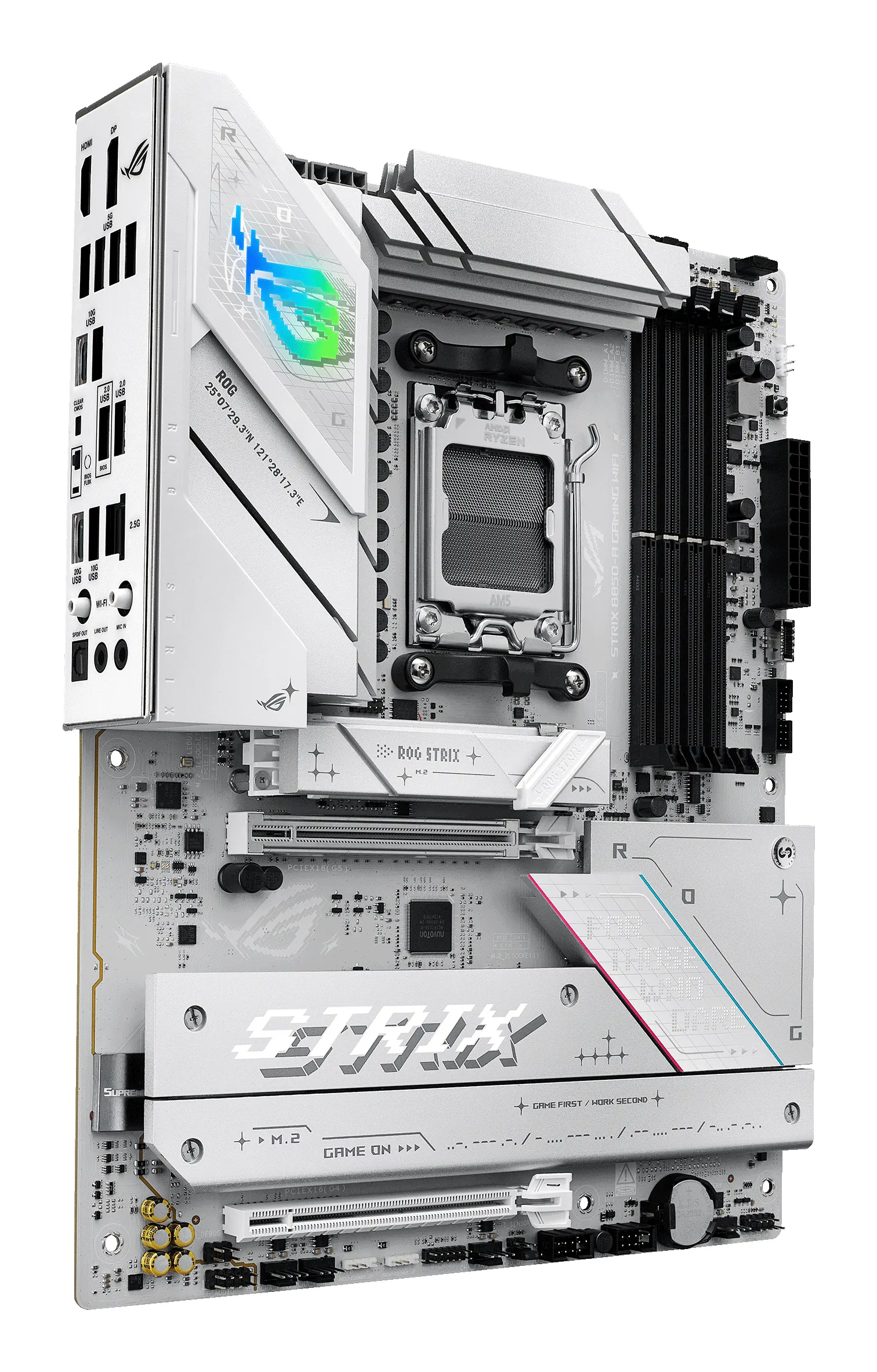 ASUS Motherboard ROG STRIX B850-A GAMING WIFI sAM5 B850 4xDDR5 M.2 HDMI DP WiFi BT ATX