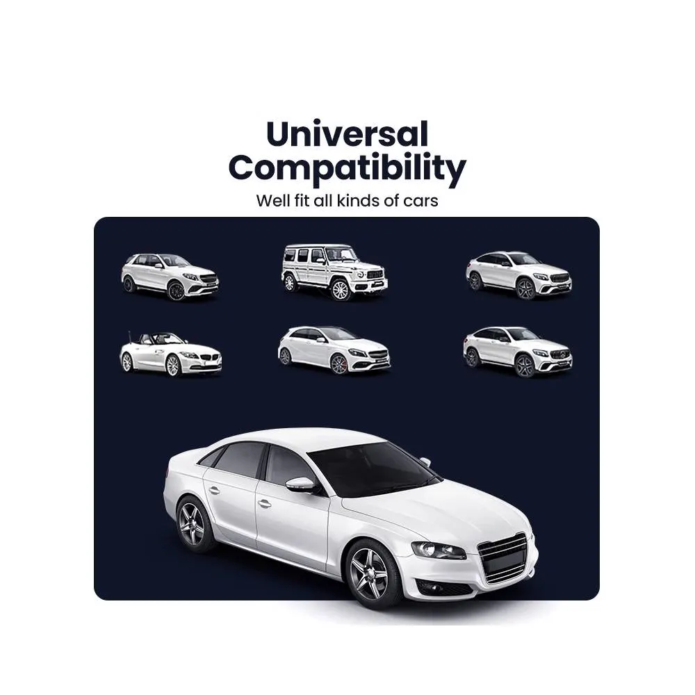 მანქანის დამცავი სტიკერები UGREEN LP233 (20430) Rubber Strips for Car, 4Pcs, White