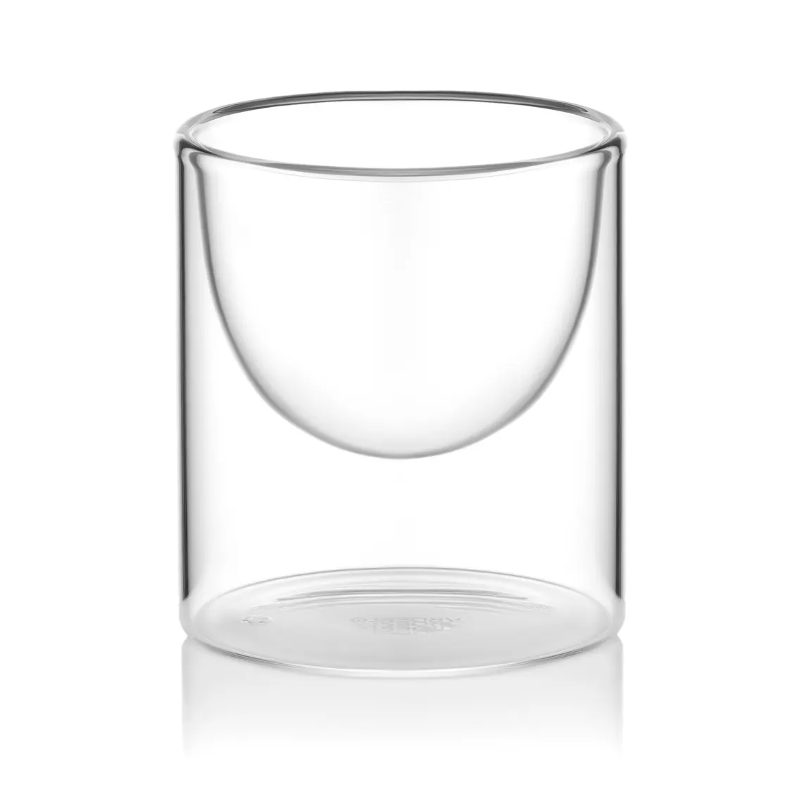 Ardesto Double wall dessert glasses set, 170ml, 2pcs, borosilicate glass, transparent