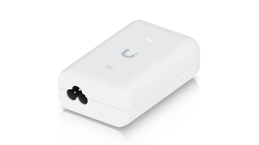 PoE ადაპტერი, U-POE+, at, 30W, GbE, Ubiquiti U-POE-at-EU