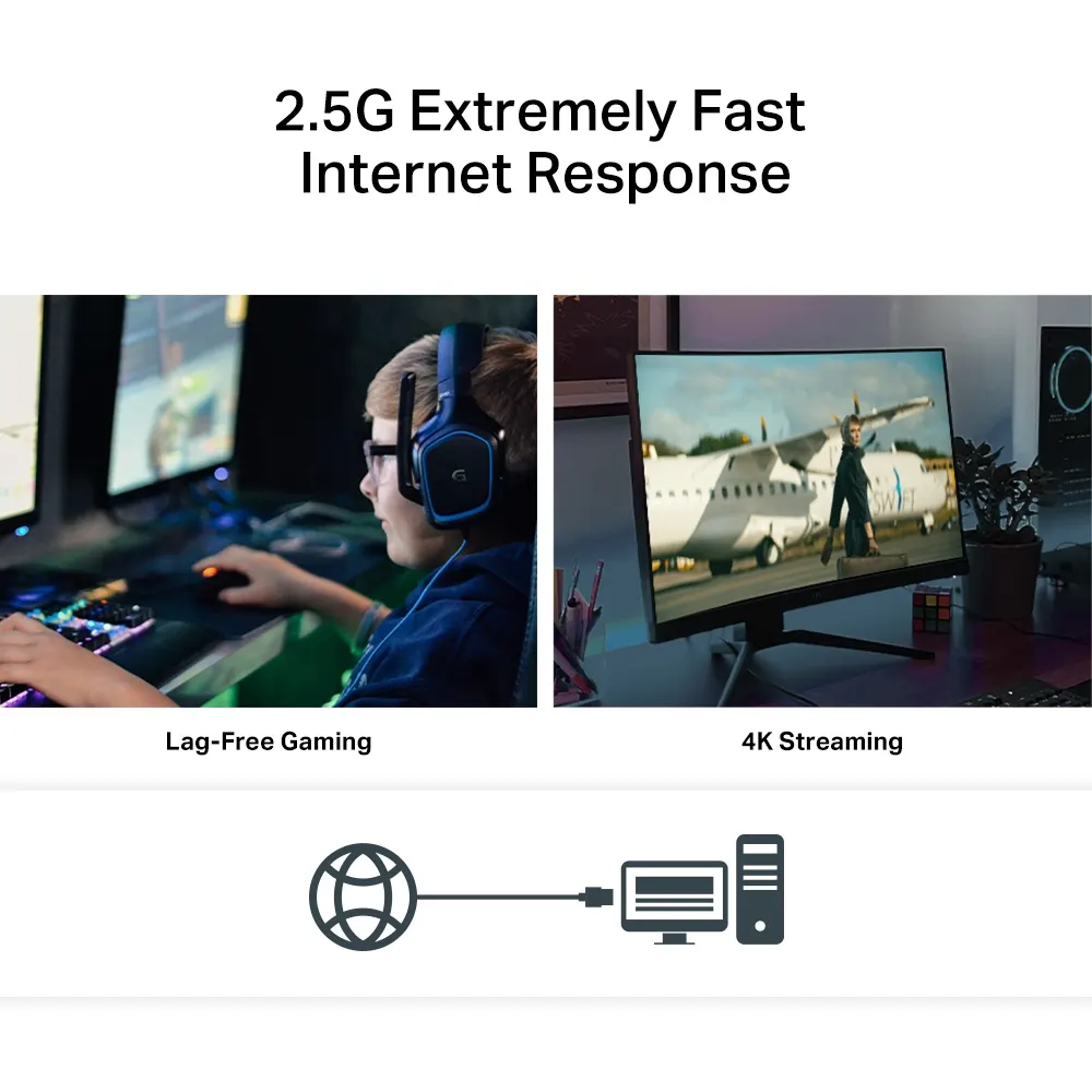 ქსელის ბარათი TP-LINK TX201 2.5 Gigabit PCIe Network Adapter