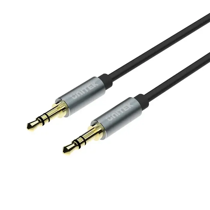 Y-C922ABK, UNITEK 1.5M, 3.5MM AUX Audio Cable - Male to Male