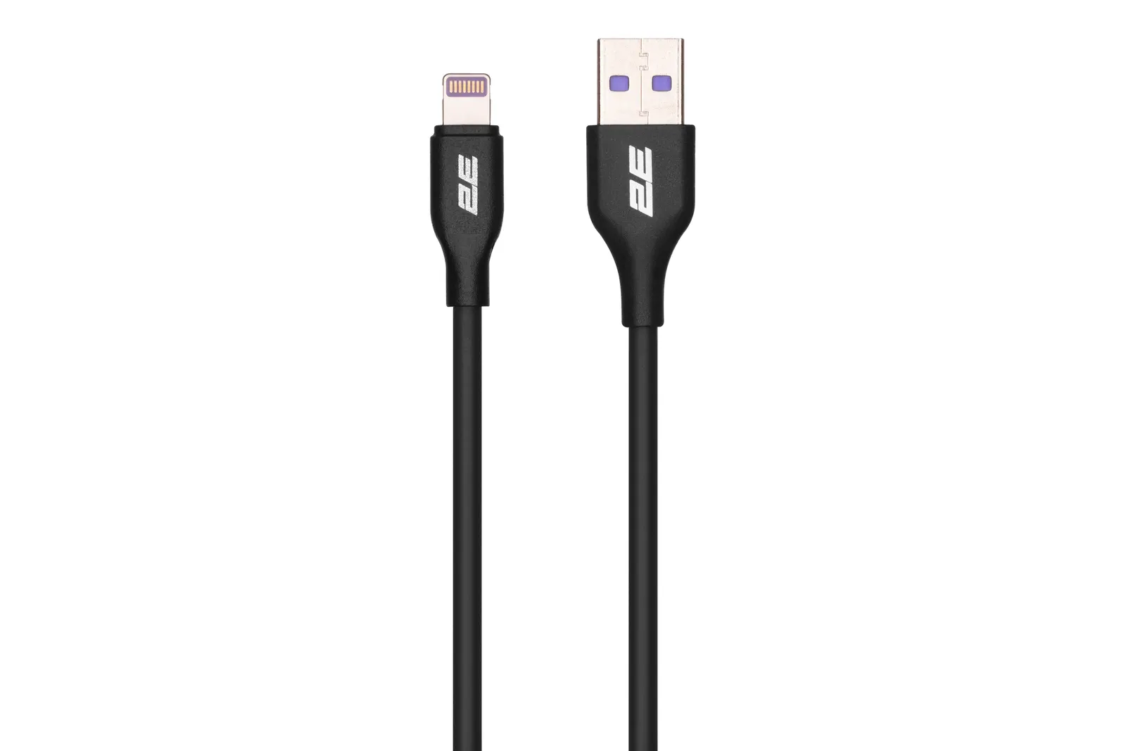 2E Cable USB-A - Lightning Glow 1m Black