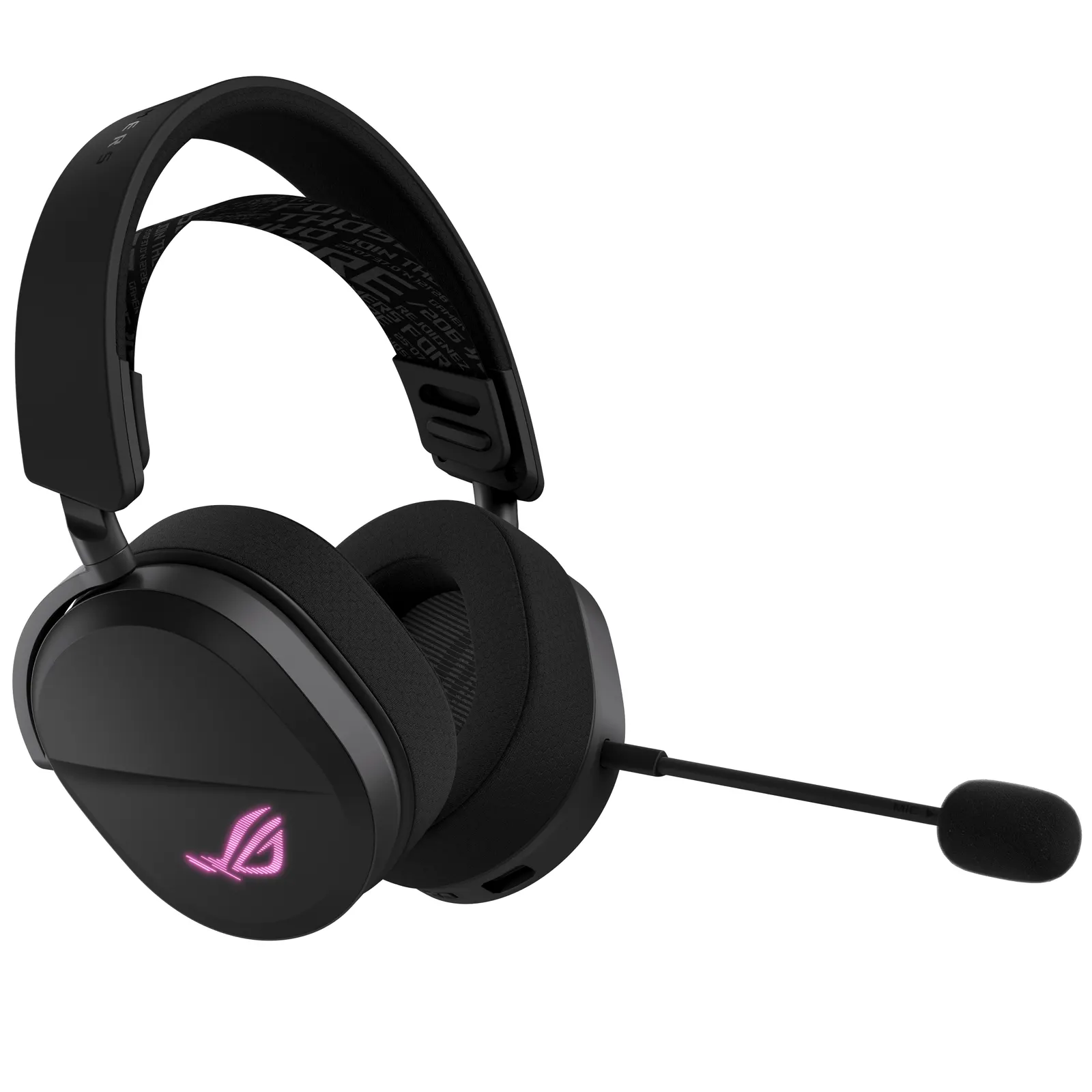 ყურსასმენი Headset ASUS ROG Pelta, USB-A/BT/WL, RGB, 1.8m, black