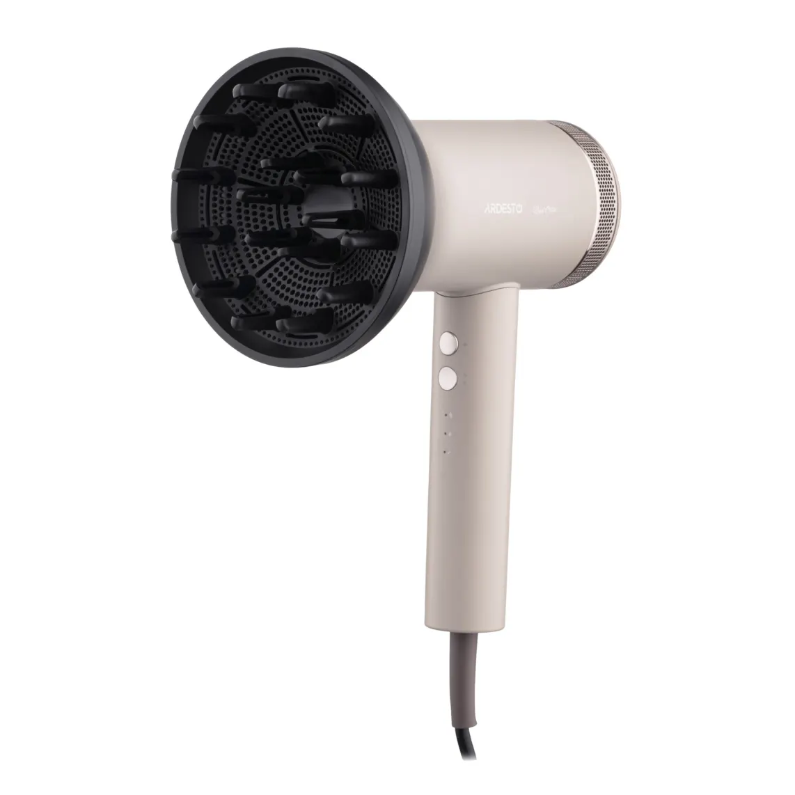 თმის საშრობი Ardesto Hair Dryer Pearl Cream HD-Y702PERL, 1500-1800W, 3 speeds, 3 heat setting, beige