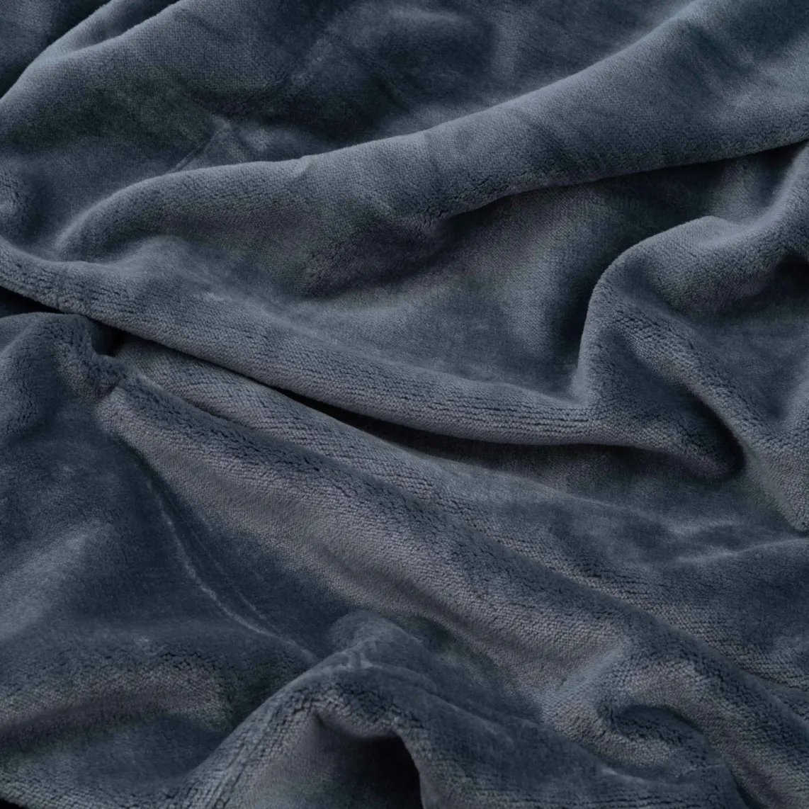 ARDESTO Delicate blanket 200x220cm, 100% polyester, grey