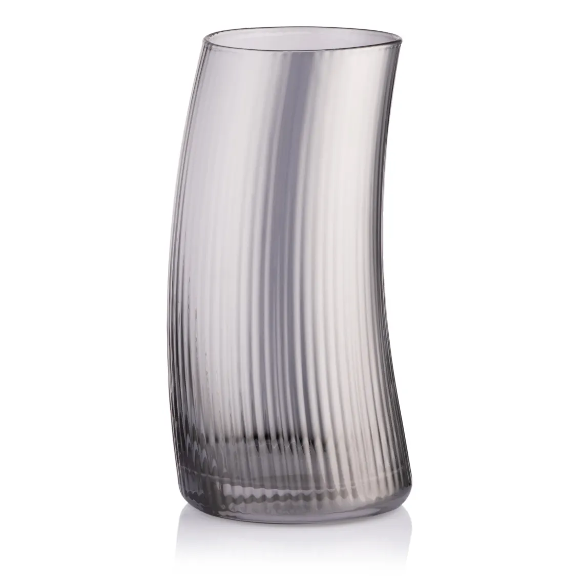 Long glasses set ARDESTO Graphite, 500ml, 2pcs, glass, grey
