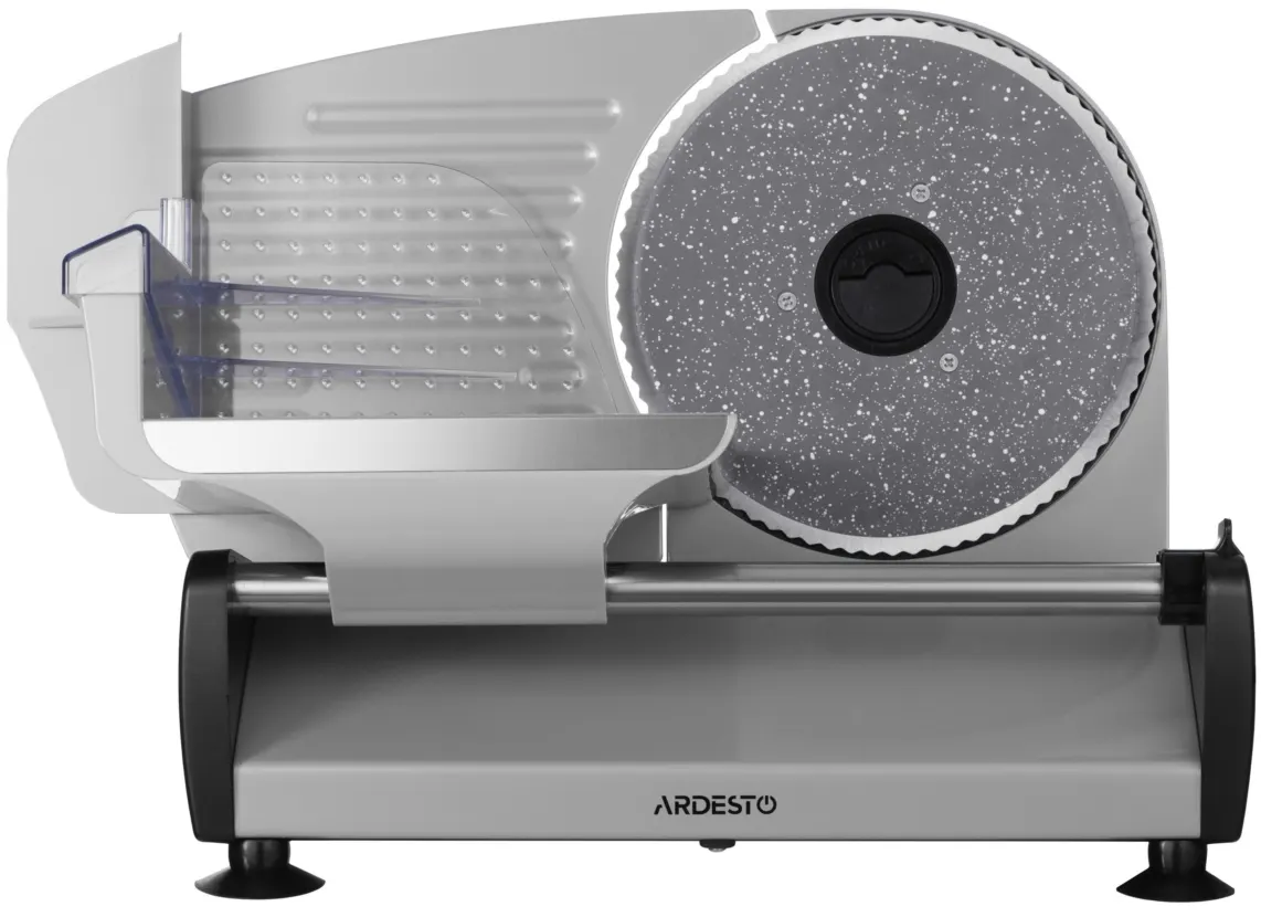 Ardesto slicer, 250W, blade-stainless steel, diameter of the knife-190mm, corps- iron/plastic, grey-black