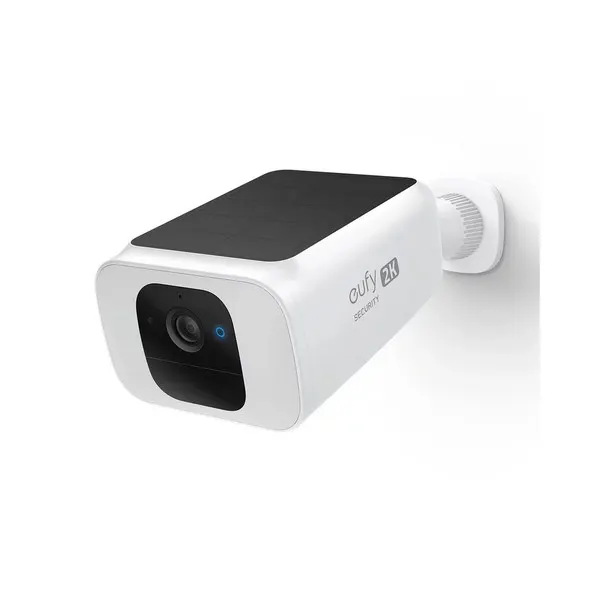 სმარტ კამერა Eufy SoloCam Spotlight S40 Surveillance Camera - 2048 x 1080 (2K), Wi-Fi, 150° Viewing Angle, 8GB, IP67 Waterproof, 600 Lumen, Color Temperature (Adjustable): 4000K—6000K, Solar Power Compatable