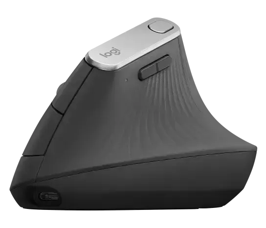 logitech, MX Vertical, Mouse, Graphite