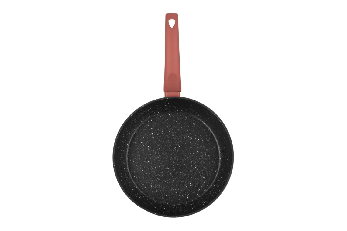 ტაფა Ardesto Fry pan Gemini Piemonte 24 cm, red, aluminium