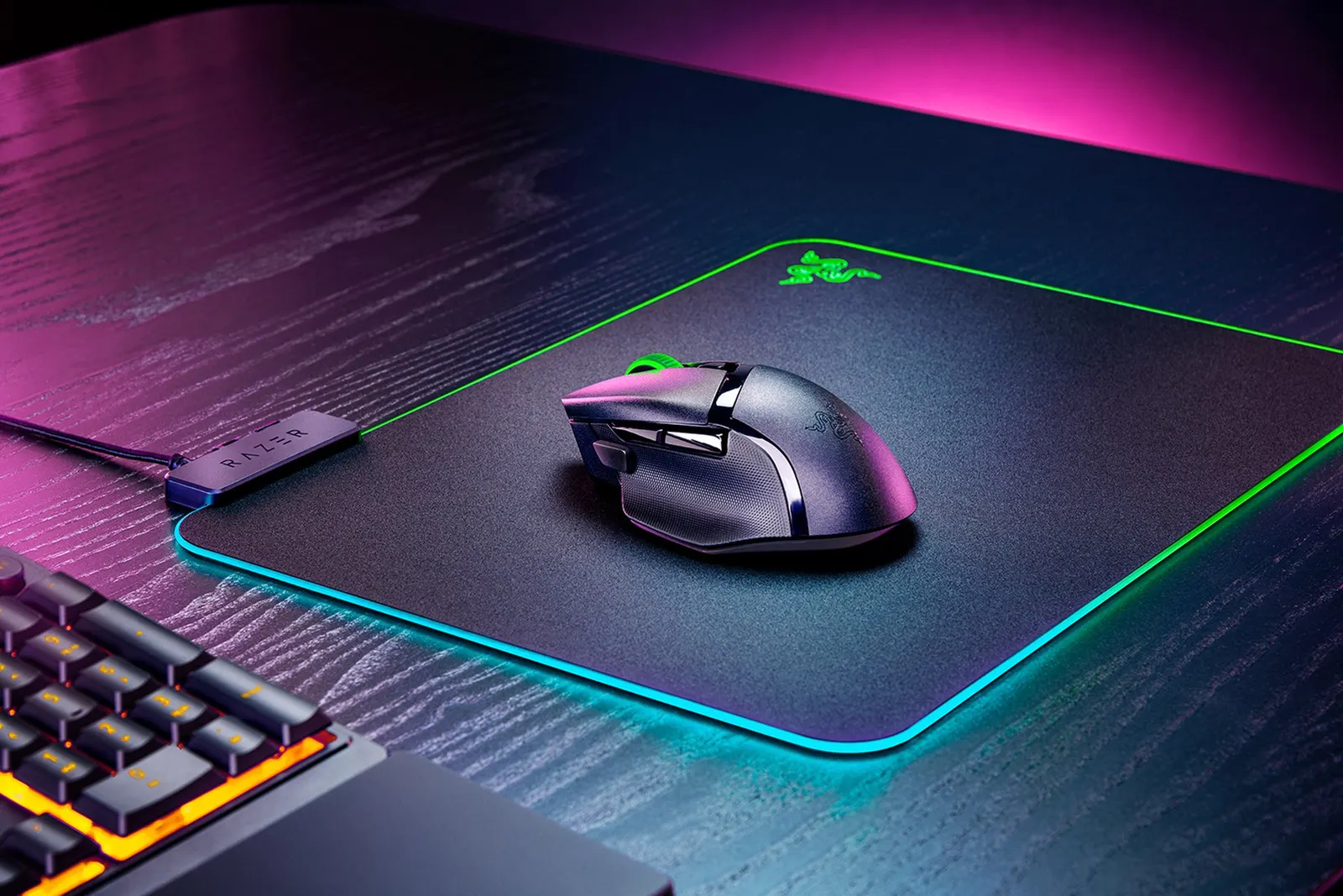 მაუსი Razer Mouse Basilisk V3 X HyperSpeed, RGB, WL/BT, black