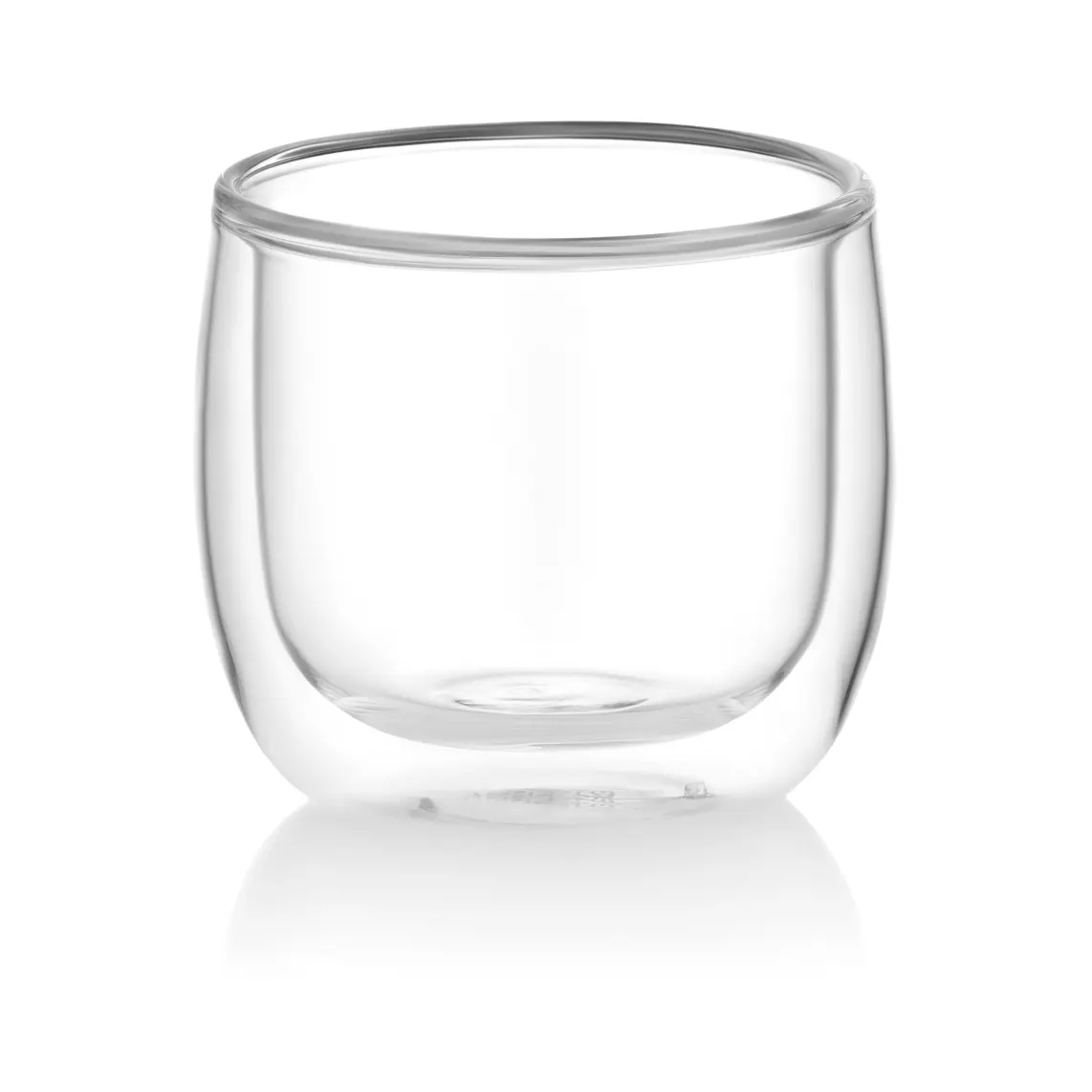 Double wall mug set ARDESTO, 260ml, 2pcs, borosilicate glass, transparent