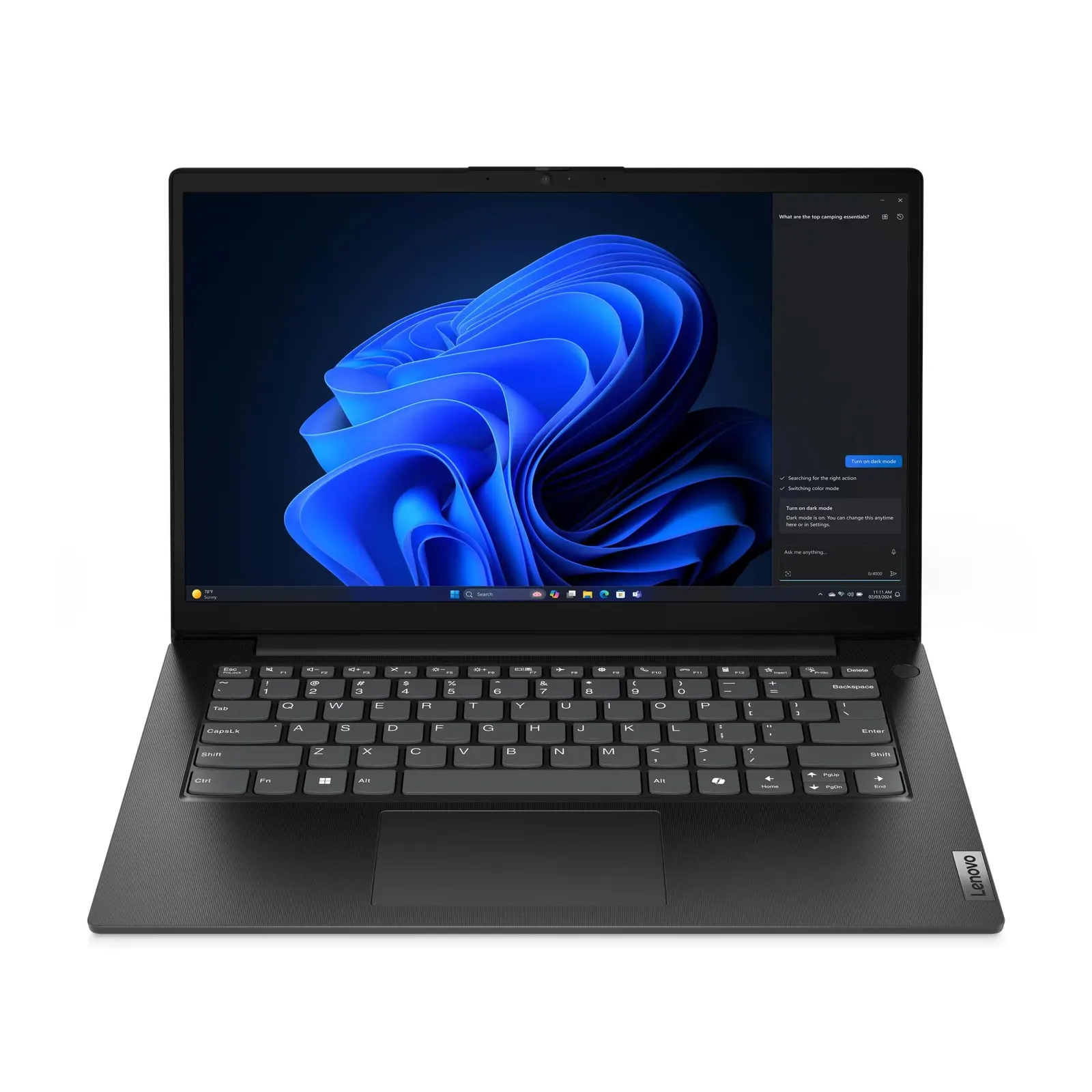 ნოუთბუქი Lenovo V14 G5 IRL, 14" i5-13420H 16GB 512GB SSD, BLACK