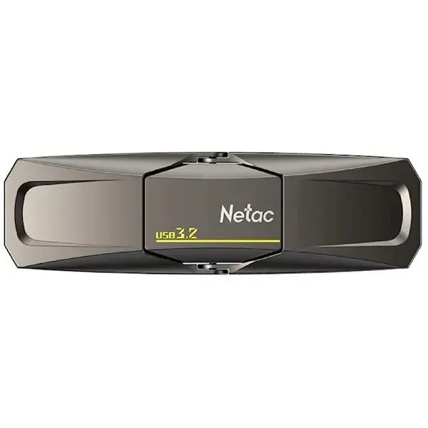 NETAC, US5, External SSD, 128GB, USB3.2+TypeC up to 550MB/500MB/s.