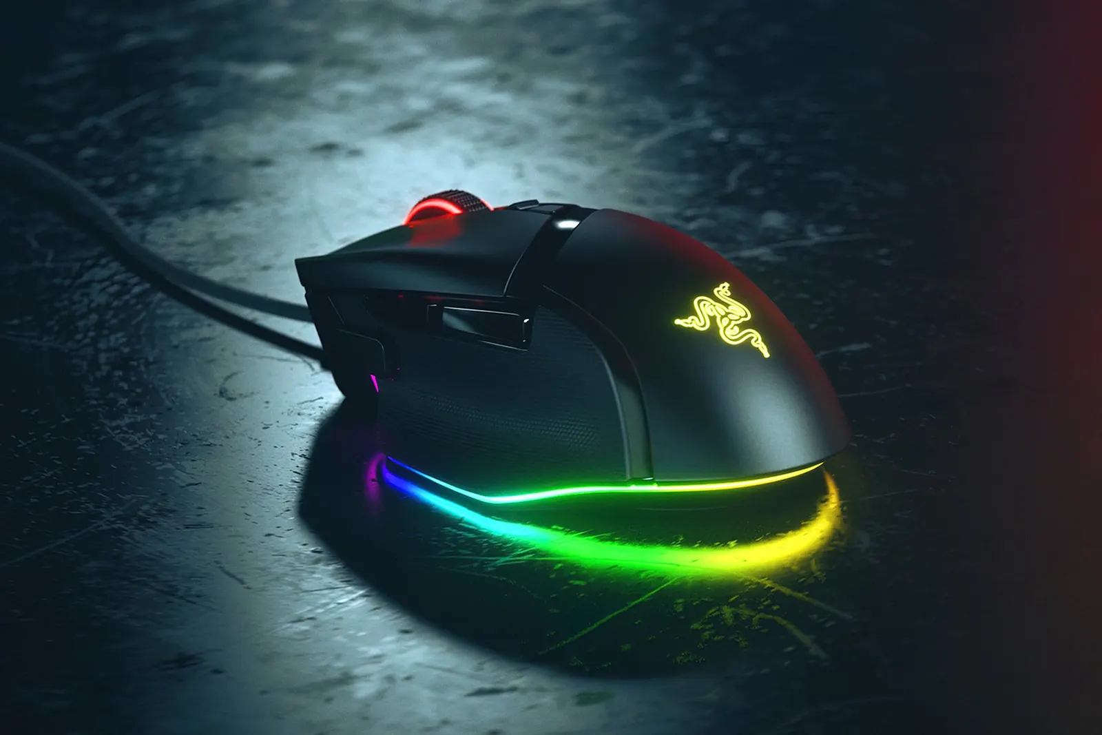 Razer Mouse Basilisk V3, RGB, USB-A, black