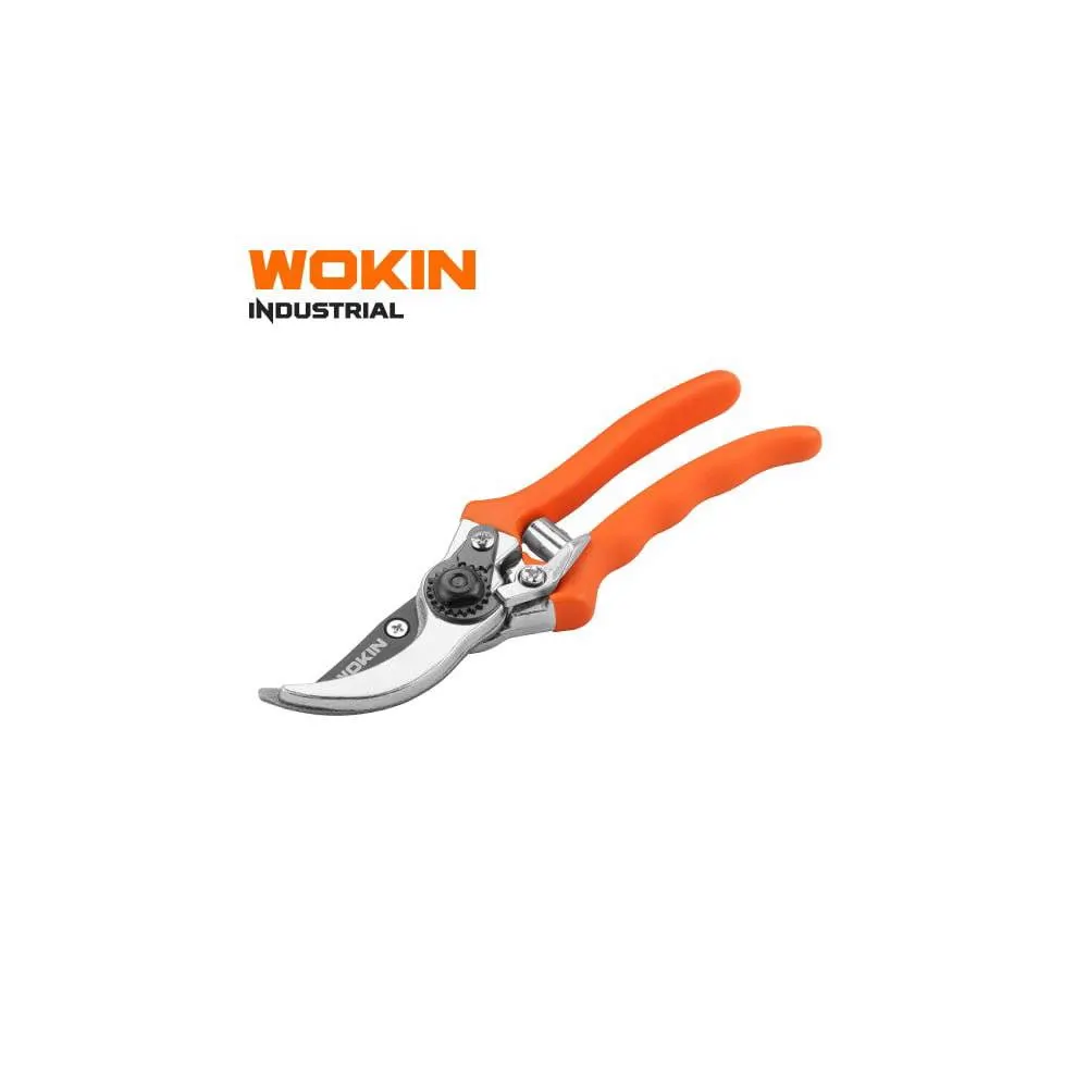 სეკატორი Wokin 311408, 8", Secateur, Orange/Silver