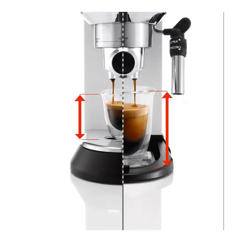 ყავის აპარატი DeLonghi EC685.W, 1300W, 1.1L, Coffee Machine, White