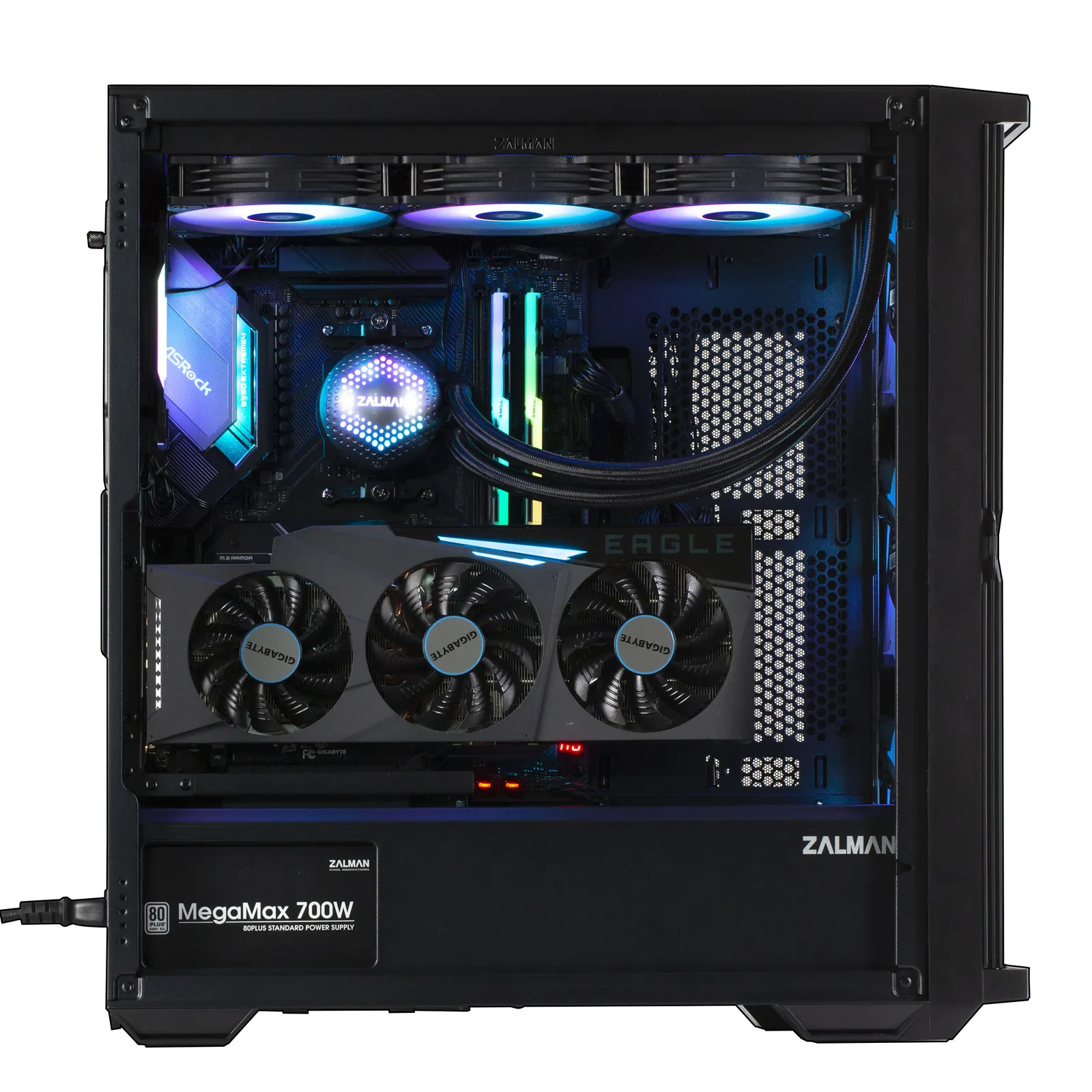 ქეისი Zalman Z10 PLUS ATX Mid Tower Black