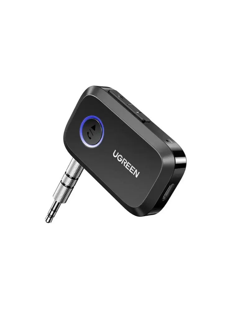 UGREEN CM596 (90748), Bluetooth, AUX, Car Adapter, Black