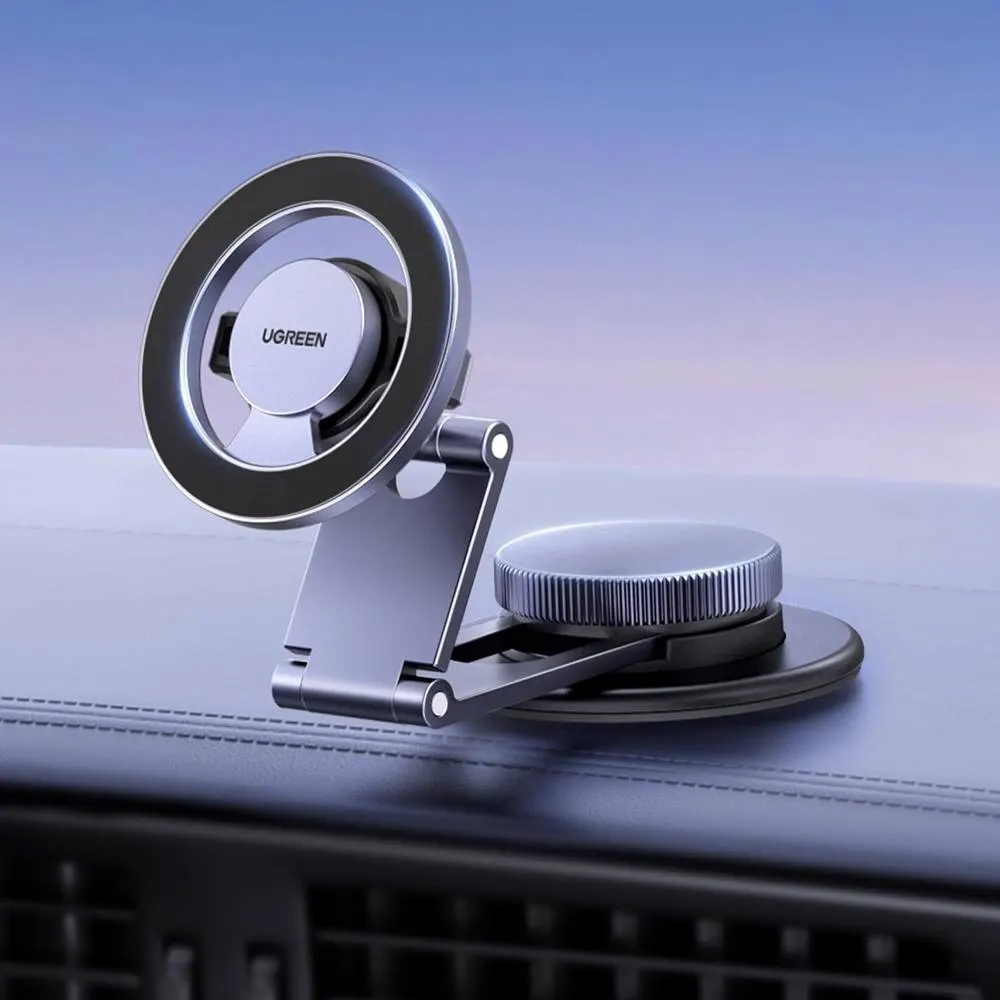 მობილურის დამჭერი UGREEN LP865 (45577), Dashboard Magnetic Car Phone Mount, Gray