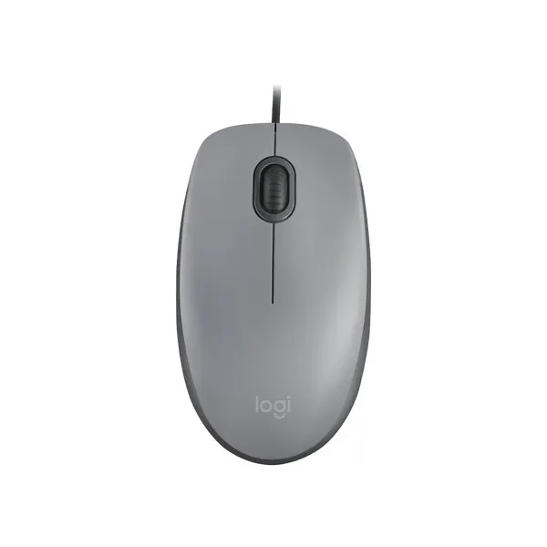 მაუსი Logitech M110 Silent Wired Grey