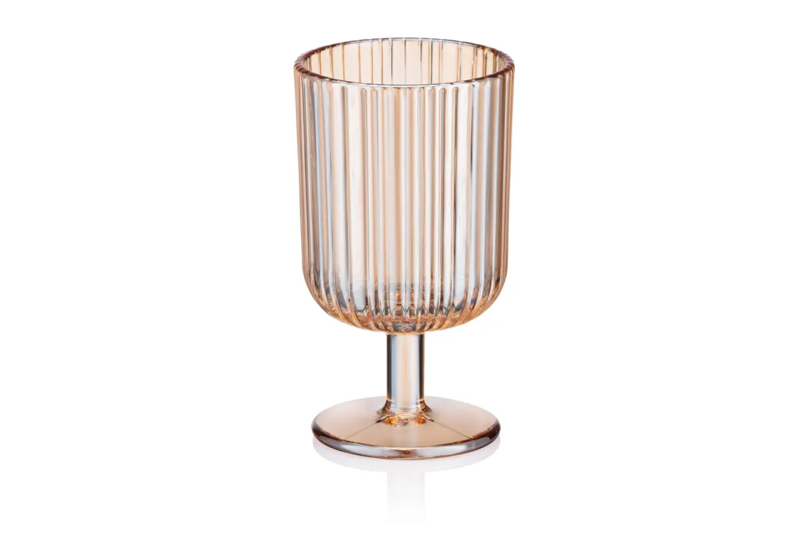 Ardesto glasses set Golden Moon, 300ml, 2pcs, glass, golden