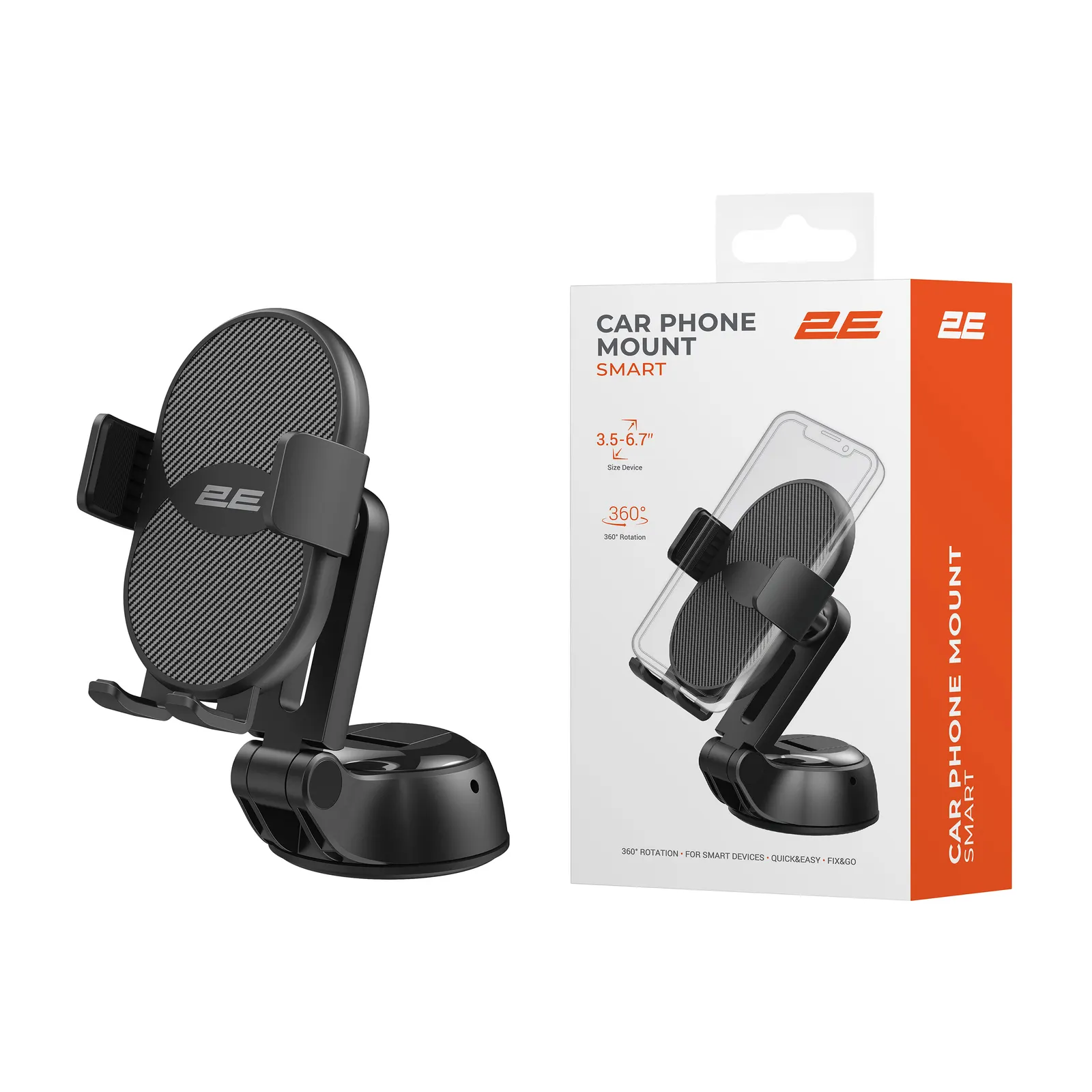 ტელეფონის სამაგრი 2E Car Holder window Smart