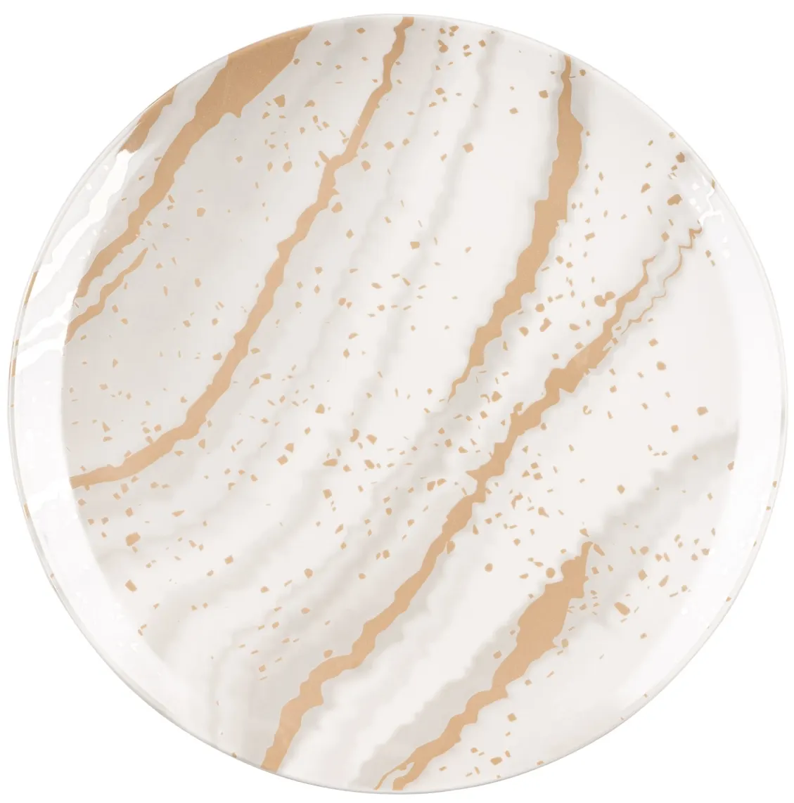 თეფში ARDESTO Dinner plate Sparkle, 27cm, porcelain, multi-colored