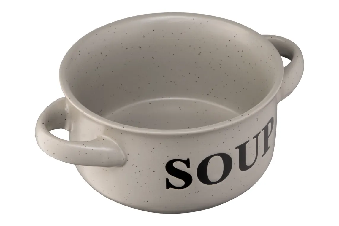 ჯამი Ardesto Bowl Alcor, 550ml, ceramics, gray