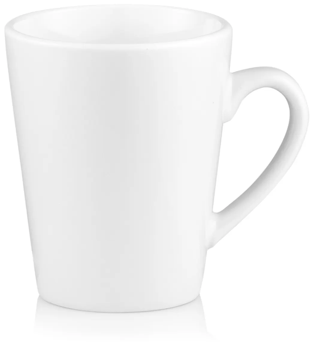 კათხა Mug ARDESTO Mario, 240ml, ceramics, white, white