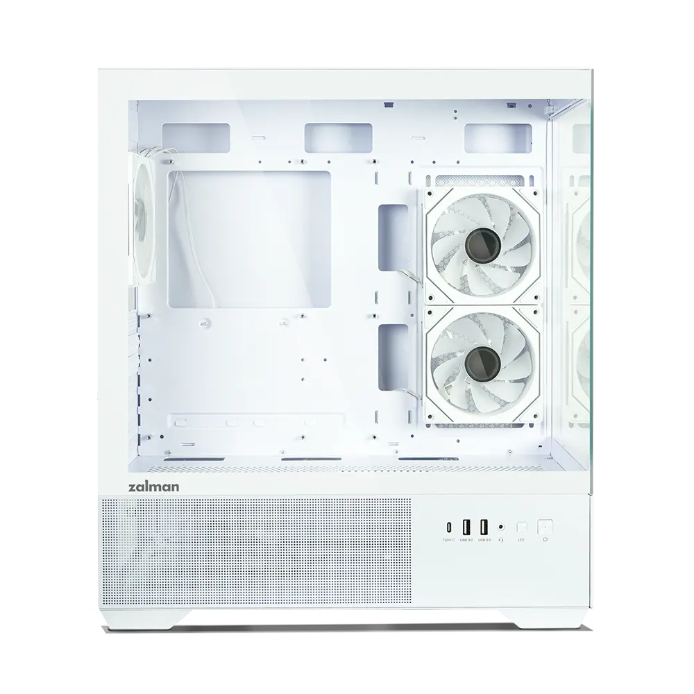 Zalman PC case Chronix V2 without PSU, 1xUSB3.0, 1xUSB2.0, 1x Type C, 2x120mm ARGB Reverse, 4x120mm ARGB, VGA 410mm, LCS ready, TG Side/Front Panel