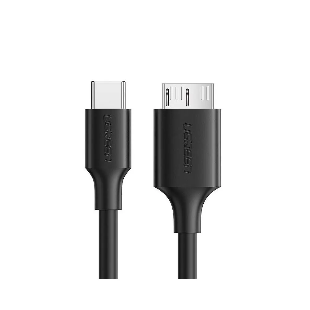 USB კაბელი UGREEN US312 (20103) Type-C to Micro-B Cable, 1m, Black