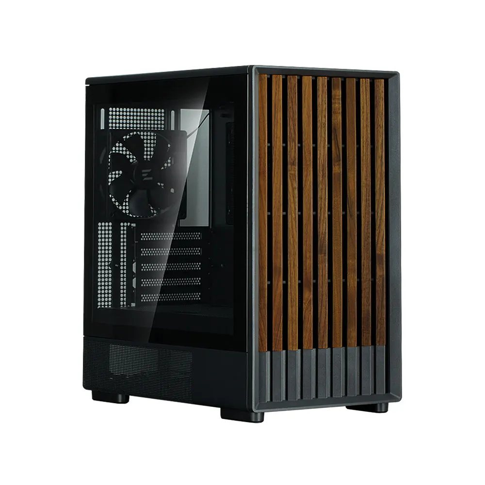 Zalman PC case P10 Namu without PSU, 1xUSB3.0, 1xUSBType-C, 2x120mm, 1x120mm ARGB, VGA 340mm, LCS ready, TG Side Panel, mATX, black