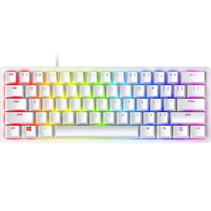 კლავიატურა Razer, Huntsman Mini Mercury, (RGB) Keyboard White