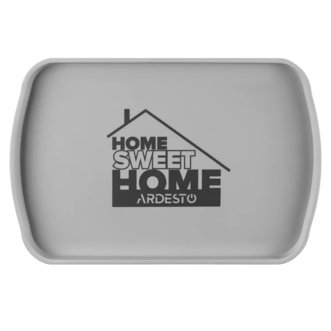 Ardesto Storage box with lid 45.5x31x14cm, 13l, plastic PP, grey