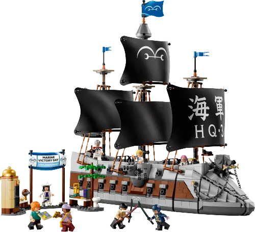 კონსტრუქტორი LEGO Garp's Marine Battleship 75646