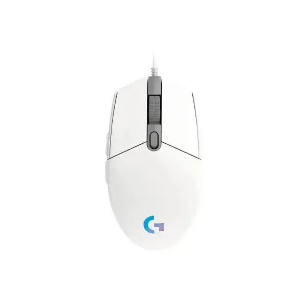 logitech, G203, Mouse (RGB) White