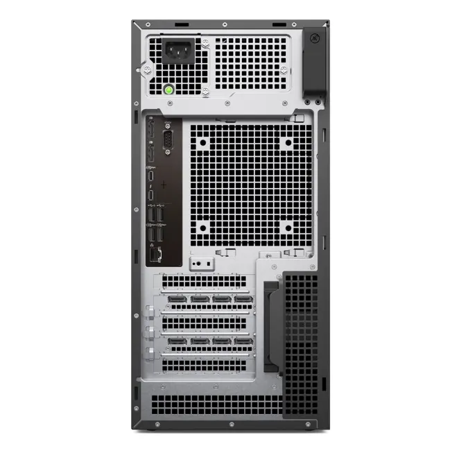 სამუშაო სადგური Dell Pro Max Tower T2 (FCT2250) /U9 285/32GB 2x16GB/RTX 2000 ADA 16 GB/512GB SSD/DVD+/-RW/Wi-FI 7+ BT 5.4/Kbd + Mouse/1500W/Ubuntu/3Y