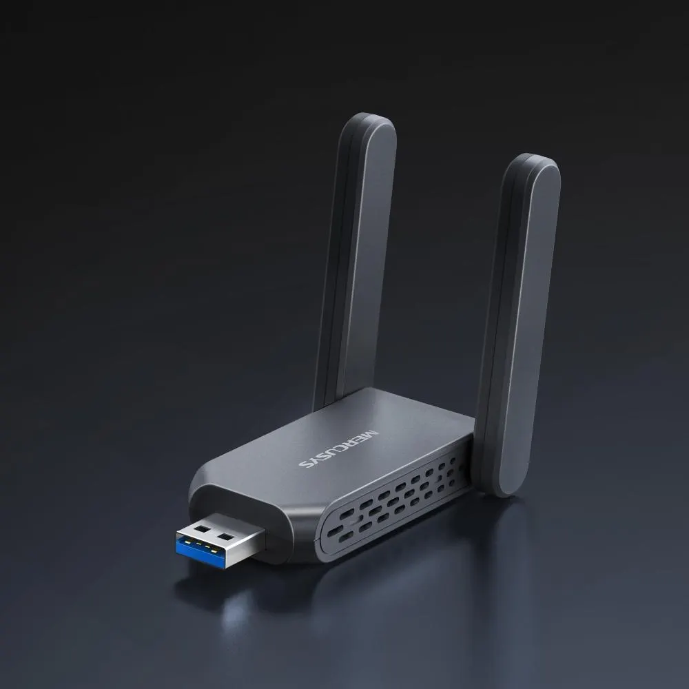 Wi-Fi ადაპტერი MERCUSYS, MA37BEH, BE6500 Wi-Fi 7 High Gain Wireless USB Adapter