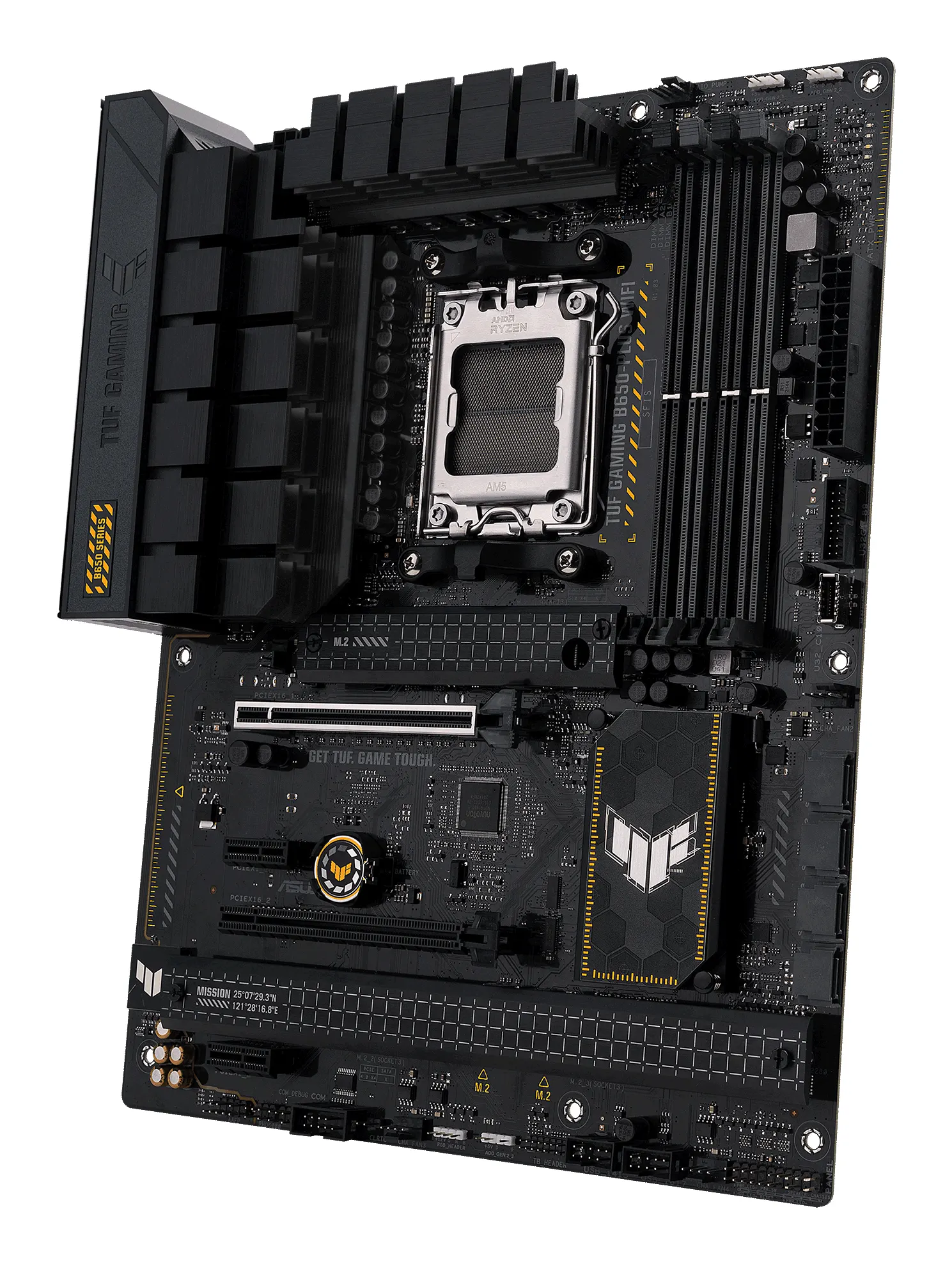 ASUS Motherboard TUF GAMING B650-PLUS WIFI sAM5 B650 4xDDR5 M.2 USB HDMI DP WiFi BT ATX