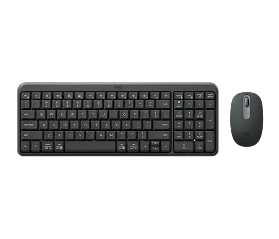 logitech, MK250 Compact, Keyboard + Mouse (Combo) Graphite
