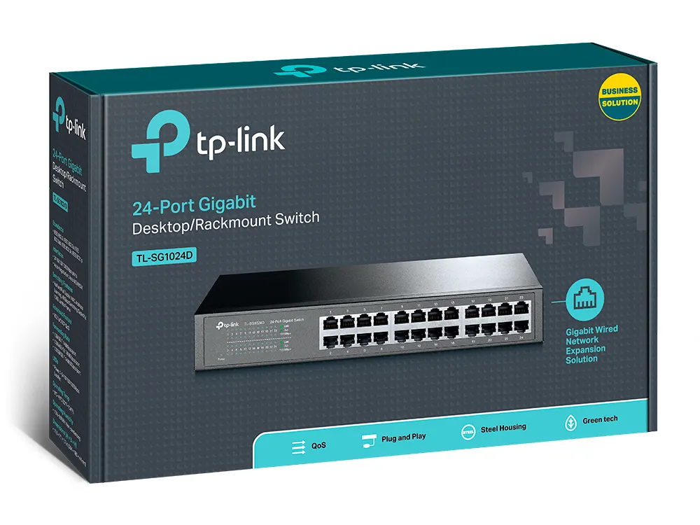 სვიჩი TP-Link TL-SG1024D Desktop/Rackmount Switch Unmanaged