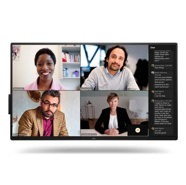 მონიტორი Dell 55 4K Conference Room Monitor - P5525QC/War 3Yr