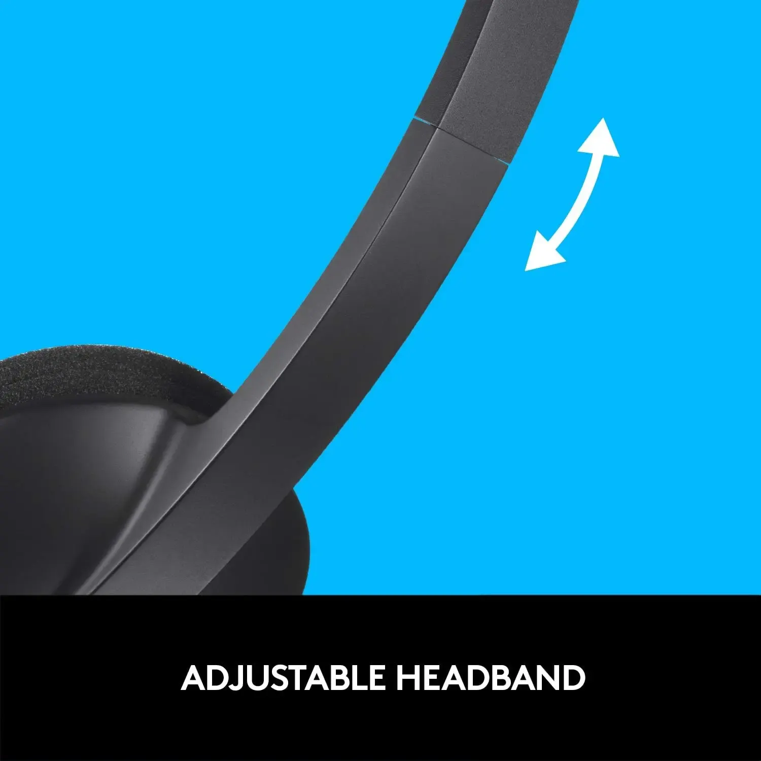 Logitech, H340 Computer USB Headset Black