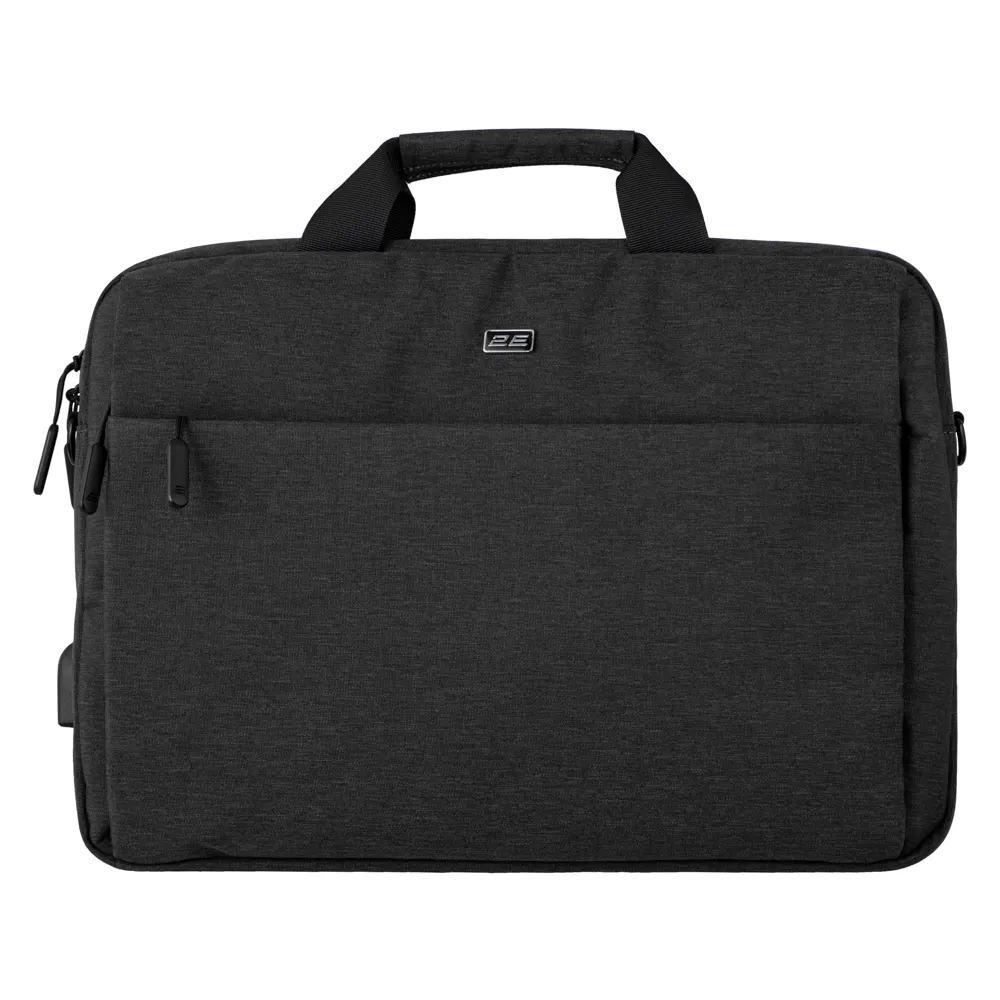ნოუთბუქის ჩანთა 2E Laptop Bag, Melange 16", Black