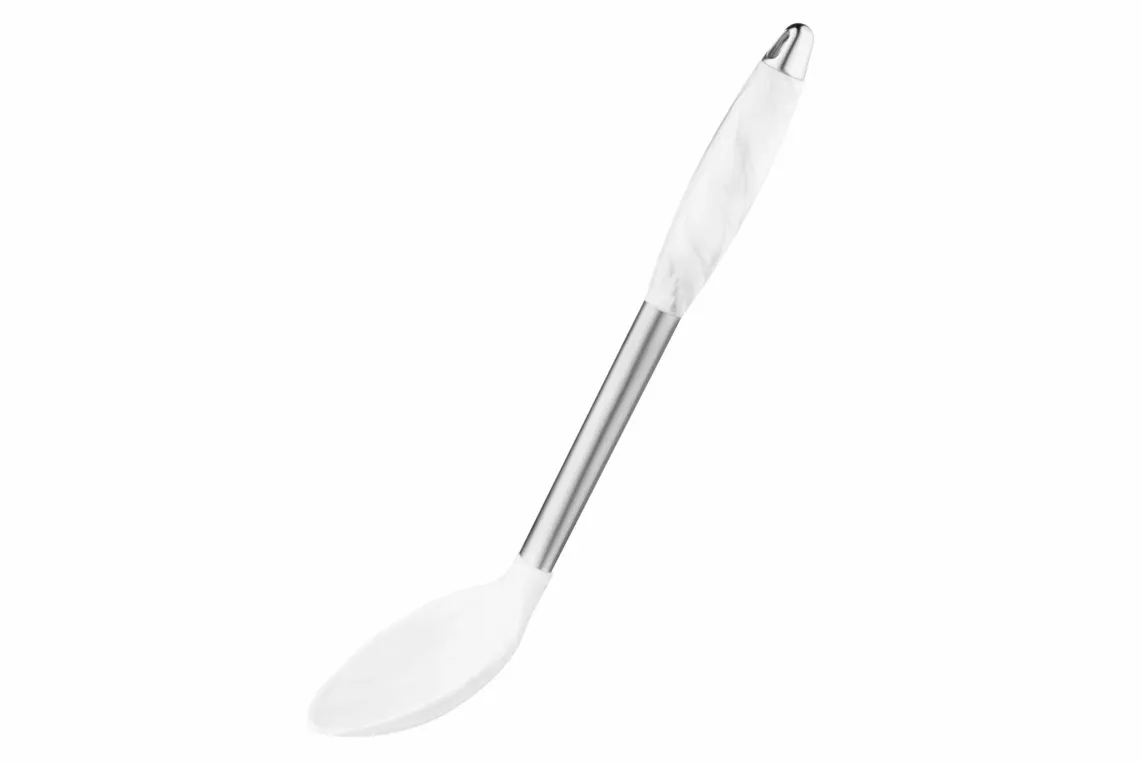 კოვზი Ardesto Spoon Gemini Marmo, 32cm, silicone, stainless steel