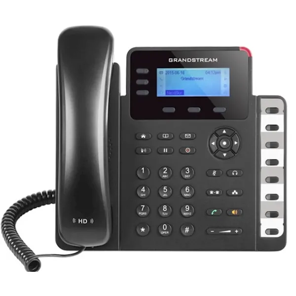 Grandstream GXP1630, Small-Medium Business HD IP Phone,3 line keys with dual-color LED,dual switched10/100/1000 Ethernet ports, HD (with power supply)
